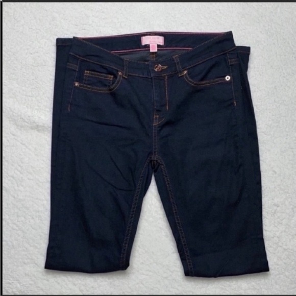 Ted Baker Skinny Kassy Jeans Dark Jeans Stretch 
Size 26 x 29 - Picture 5 of 11